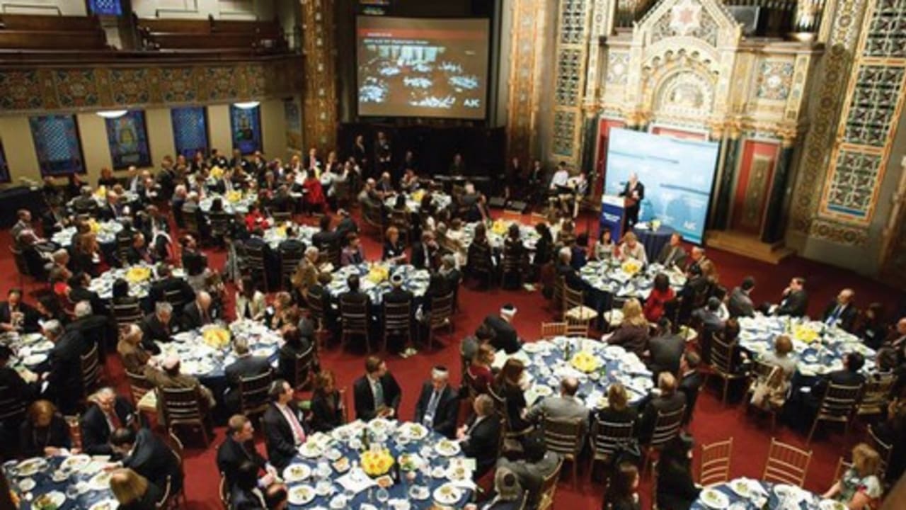 Foreign envoys gathered at Manhattan’s Congregation B’nai Jeshurun Thursday evening for the American Jewish Committee’s annual Passover Seder for diplomats.