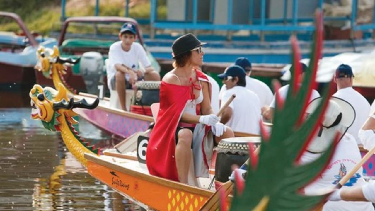 Dragon racing comes to Tel Aviv on Shavuot