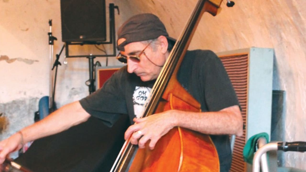 TUNISIAN-BORN Jerusalemite bass player Jean Claude Jones performs at the Hachazit Festival in Jerusalem.