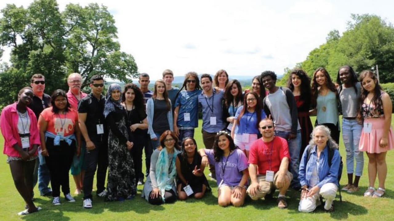 Jewish and Arab teens spend a week in the US learning about music and each other