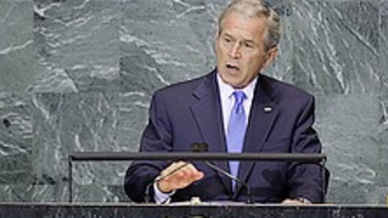 bush at un 224.88