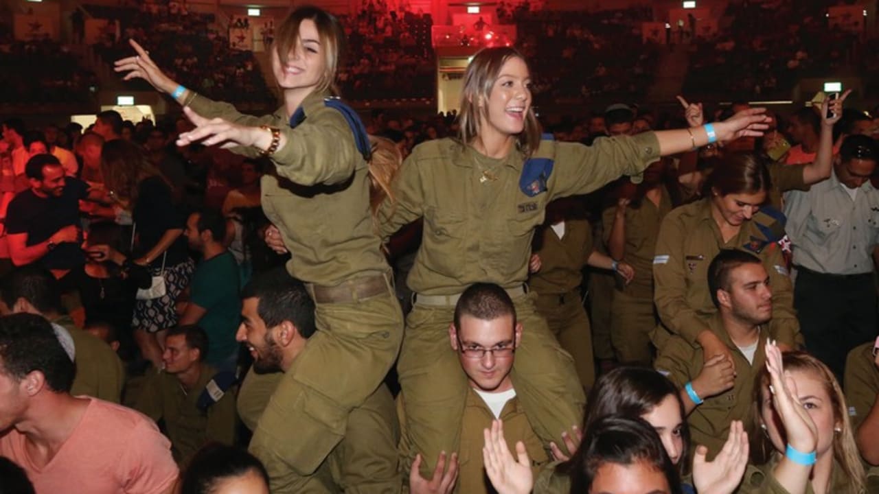CELEBRATING AT THE opening the Payis Arena in Malha last week. Was the audience representative of Jerusalem?