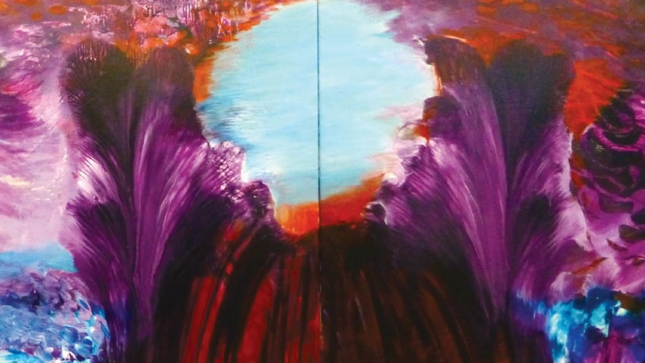Painting by Yoram Raanan