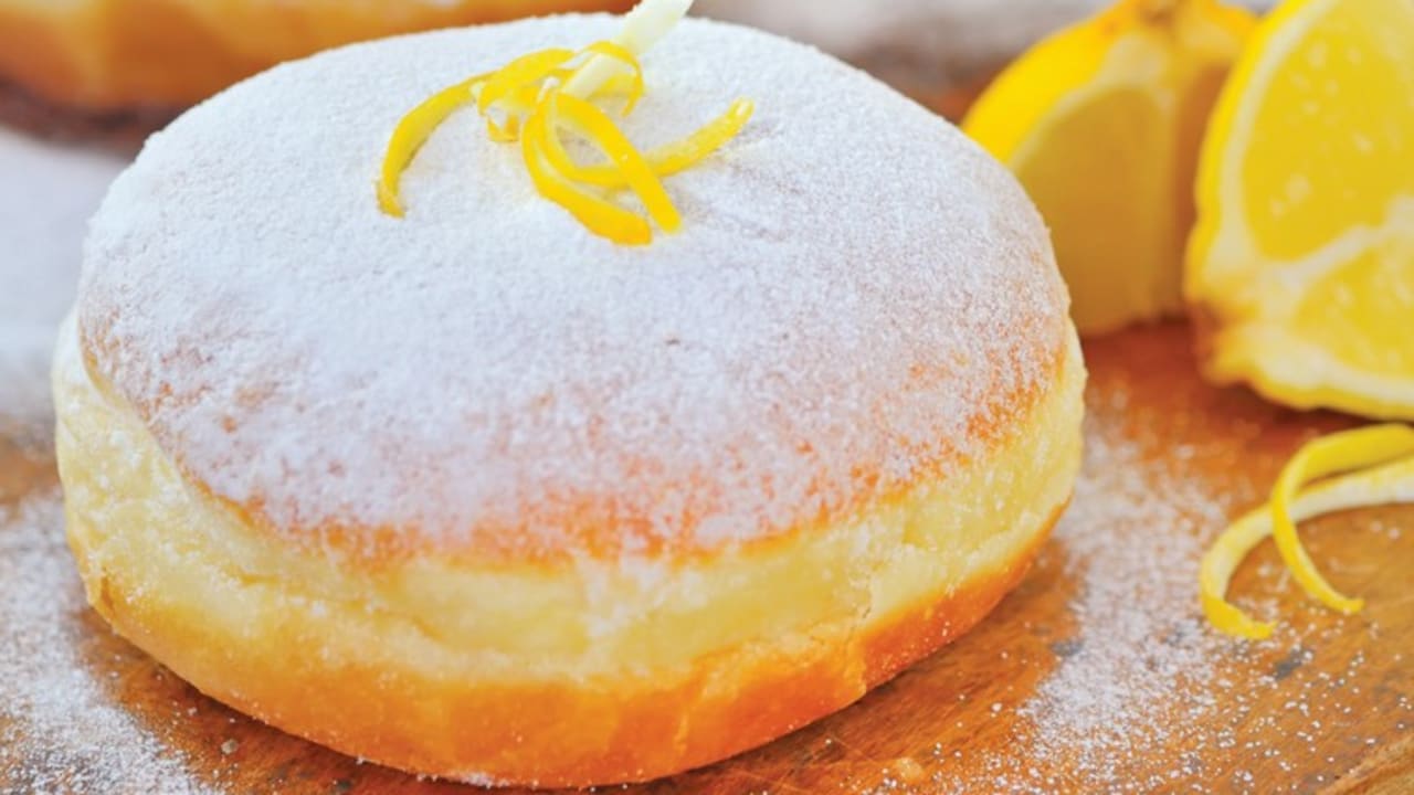 Hanukka donuts