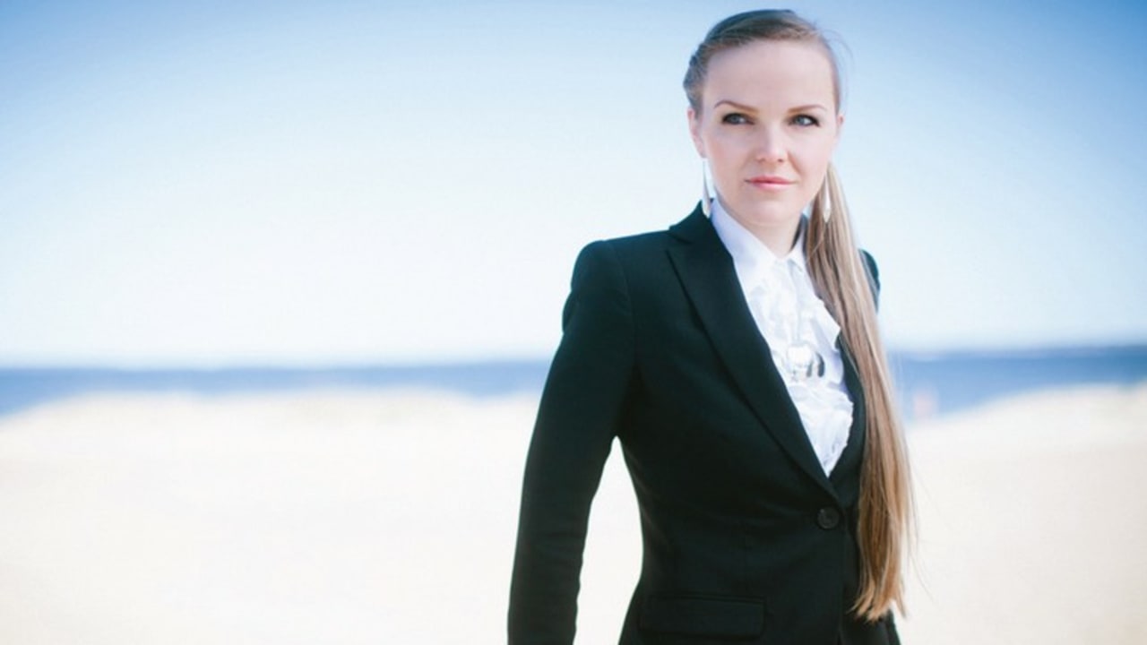 Estonian jazz vocalist Kadri Voorand