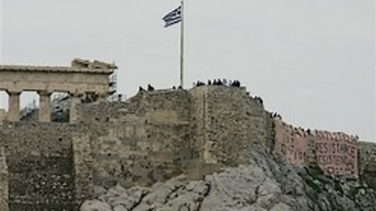 greek youth protest acropolis 248 ap