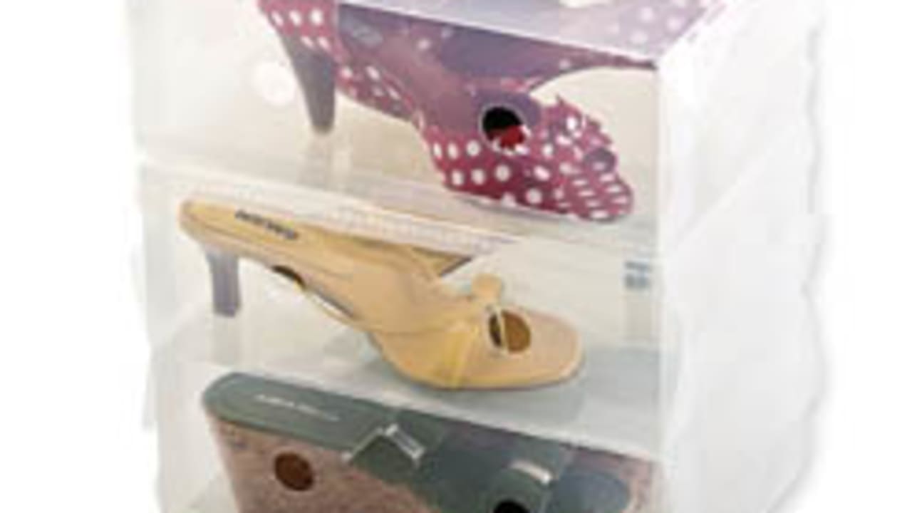 shoe box clear