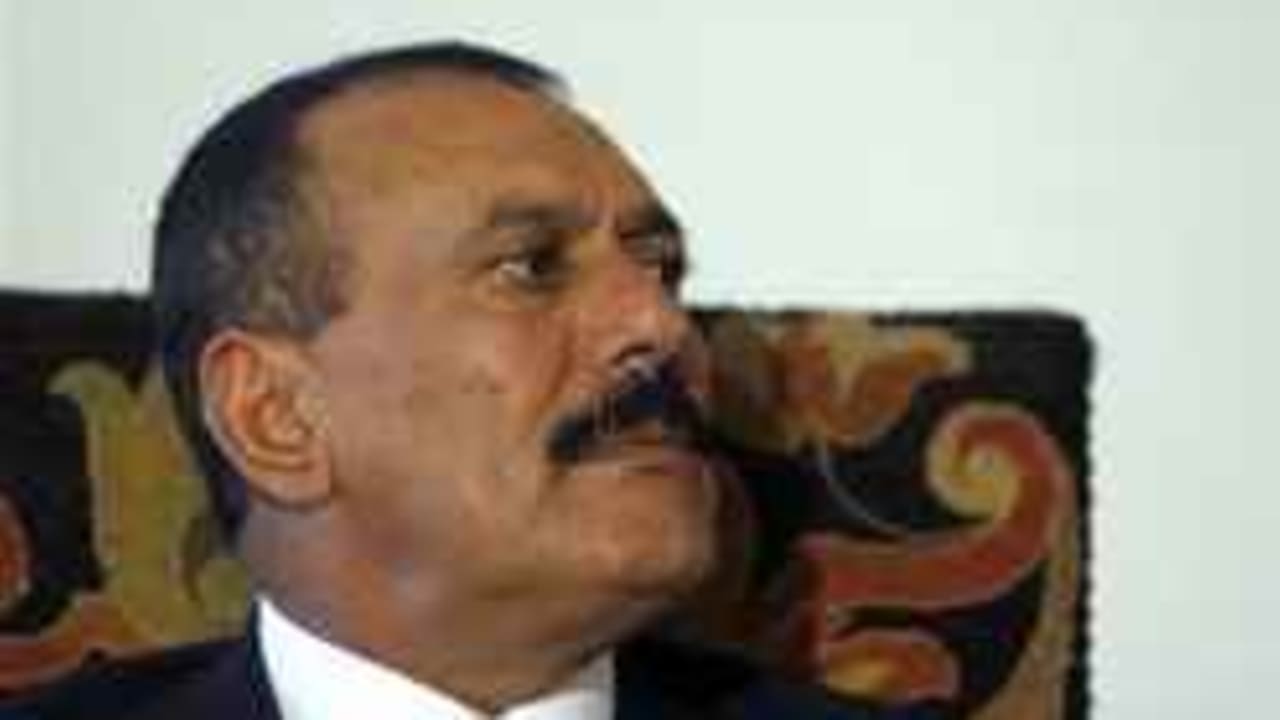 Yemeni President Ali Abdullah Saleh