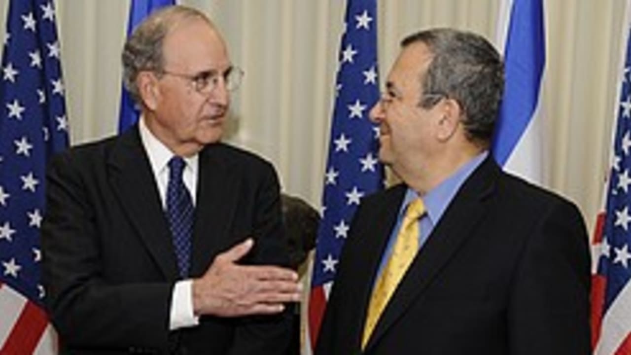 Mitchell with Barak in Tel Aviv 248.88