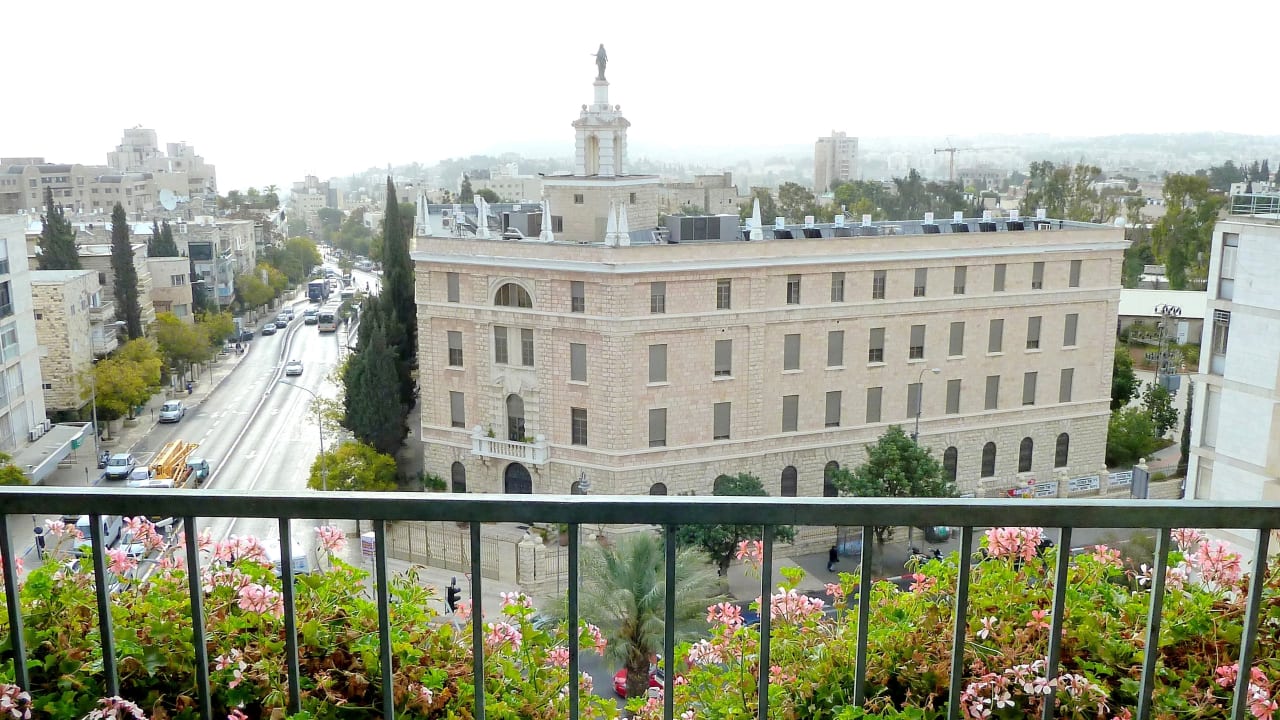 A view of Keren Hayesod Street