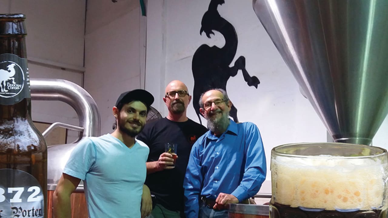 The Dancing Camel Brewery in Tel Aviv launched its version of 1872 Baltic Porter, an Israeli-German collaboration beer