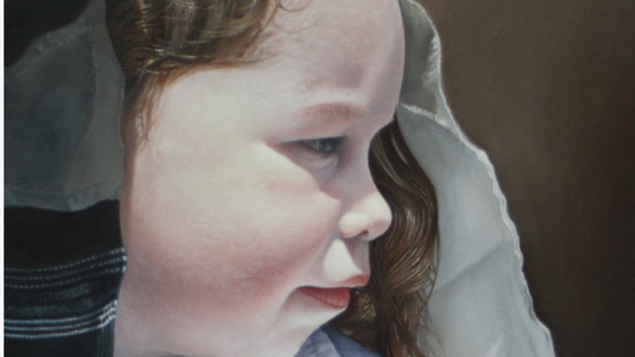 The Upsherin, Oil on Canvas , Itamar Rubner