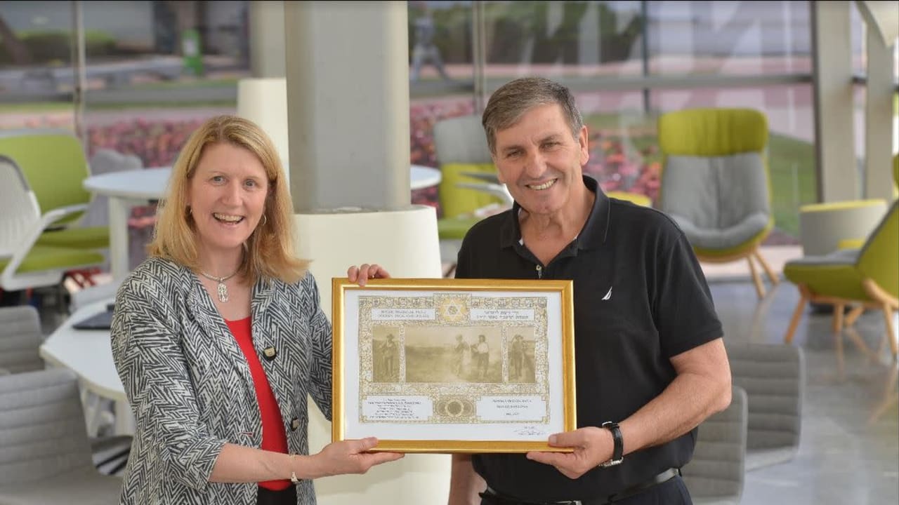 US Forest Service Chief Vicki Christiansen and KKL-JNF World Chairman Daniel Atar.