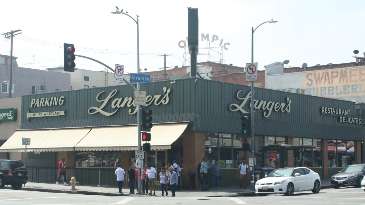 Langer's Deli from Langer's Square