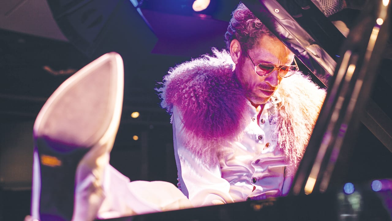 Yermy Kaplan as Elton John: 'He is made of something else.'