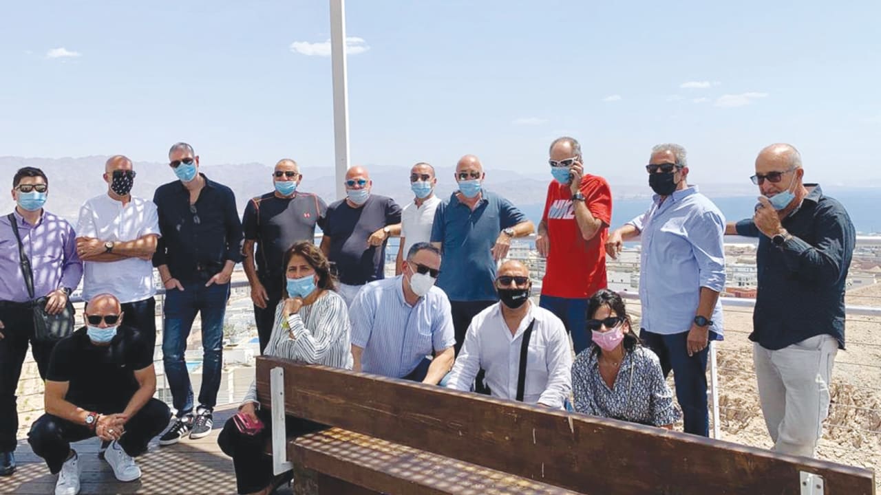 REAL ESTATE entrepreneurs tour Eilat.