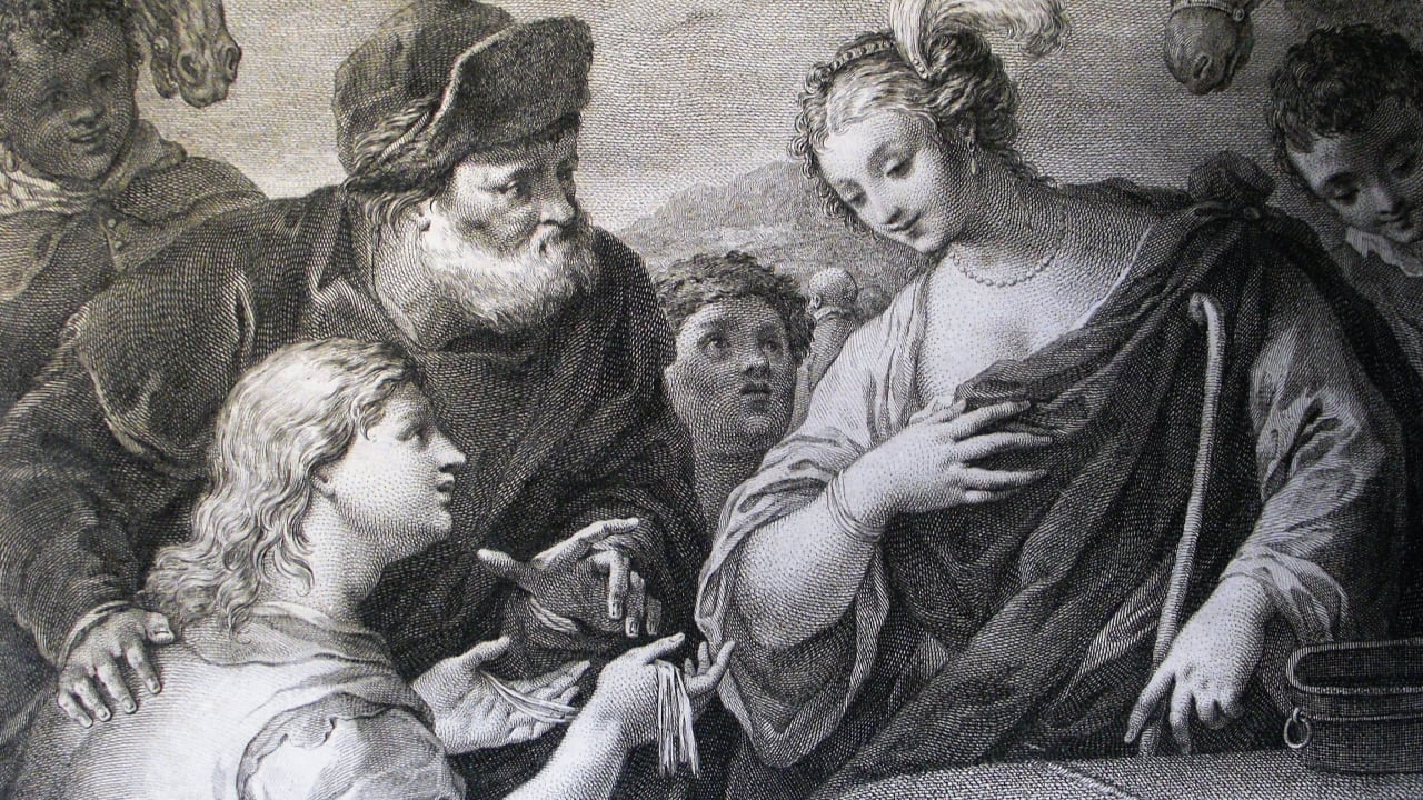 THE WORK discusses biblical stories, including Rebecca at the well. (Wikimedia Commons)