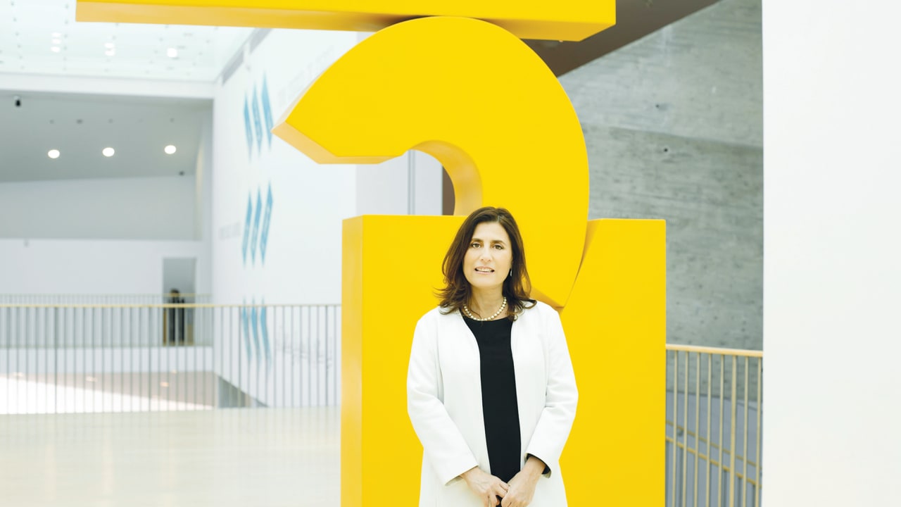 THE ROLE of arts and culture is not only critical for a healthy society but it has a ripple effect on education, the tourism industry, well-being and the social ecosystem. Tania Coen-Uzzielli at the Tel Aviv Museum of Art. 