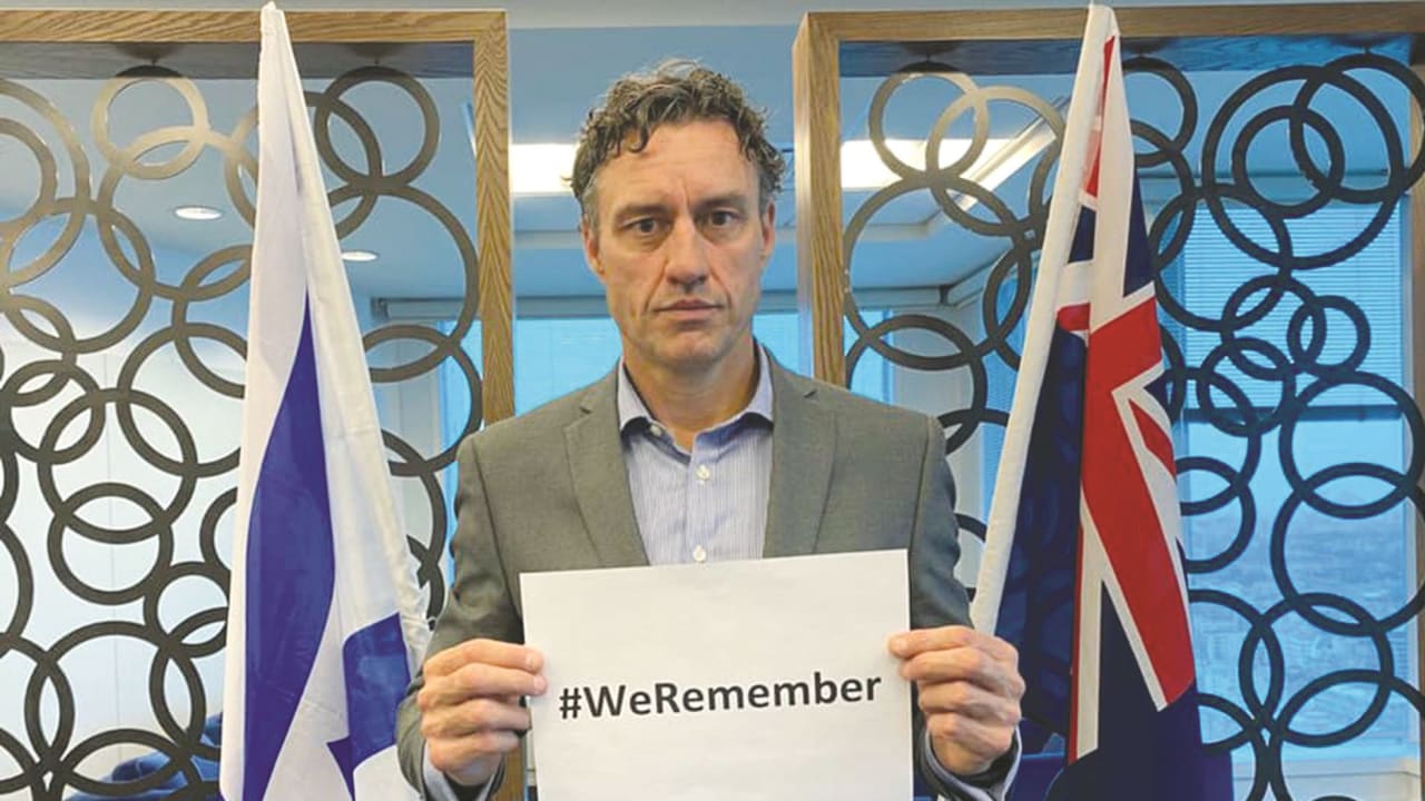 AUSTRALIAN AMBASSADOR Paul Griffiths.