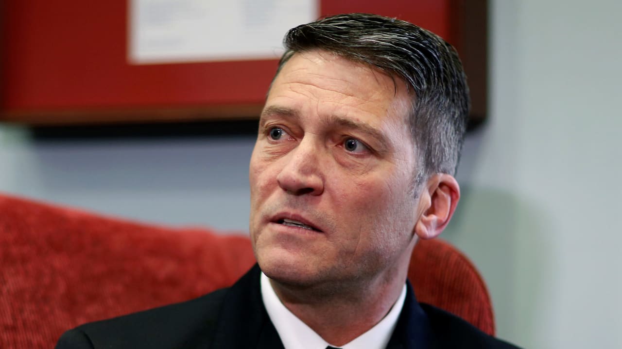 Trump's nominee for US Secretary of Veterans Affairs, Navy Rear Adm. Ronny Jackson