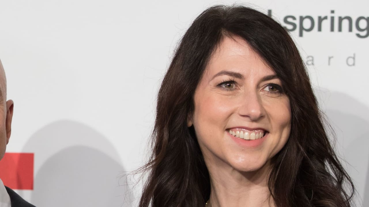 MacKenzie Scott in Berlin, Germany on Apr. 24, 2018