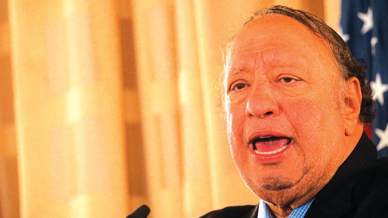 BUSINESSMAN JOHN Catsimatidis speaks during a news conference to promote Republican Party candidates in New York City last September. 