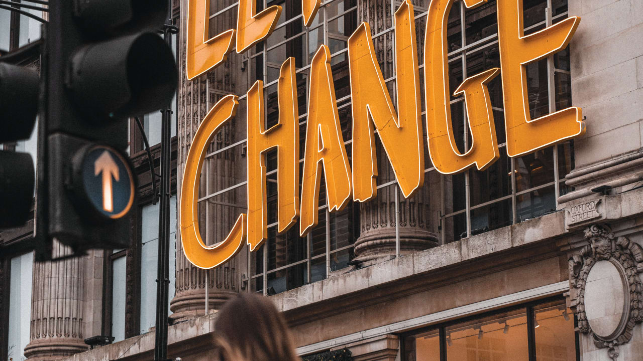  CHANGE TAKES time and determination, patience and practice.