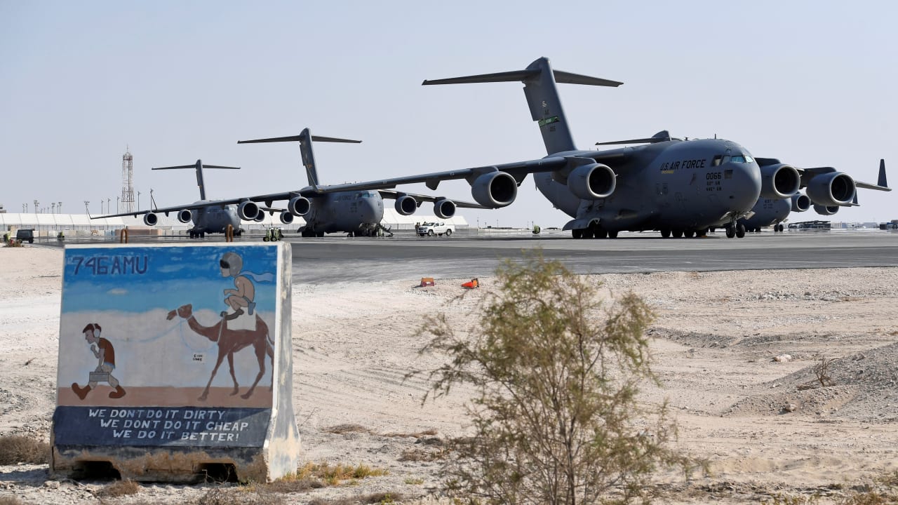 Mobile missile launchers used by US in Qatar as Iran tensions rose