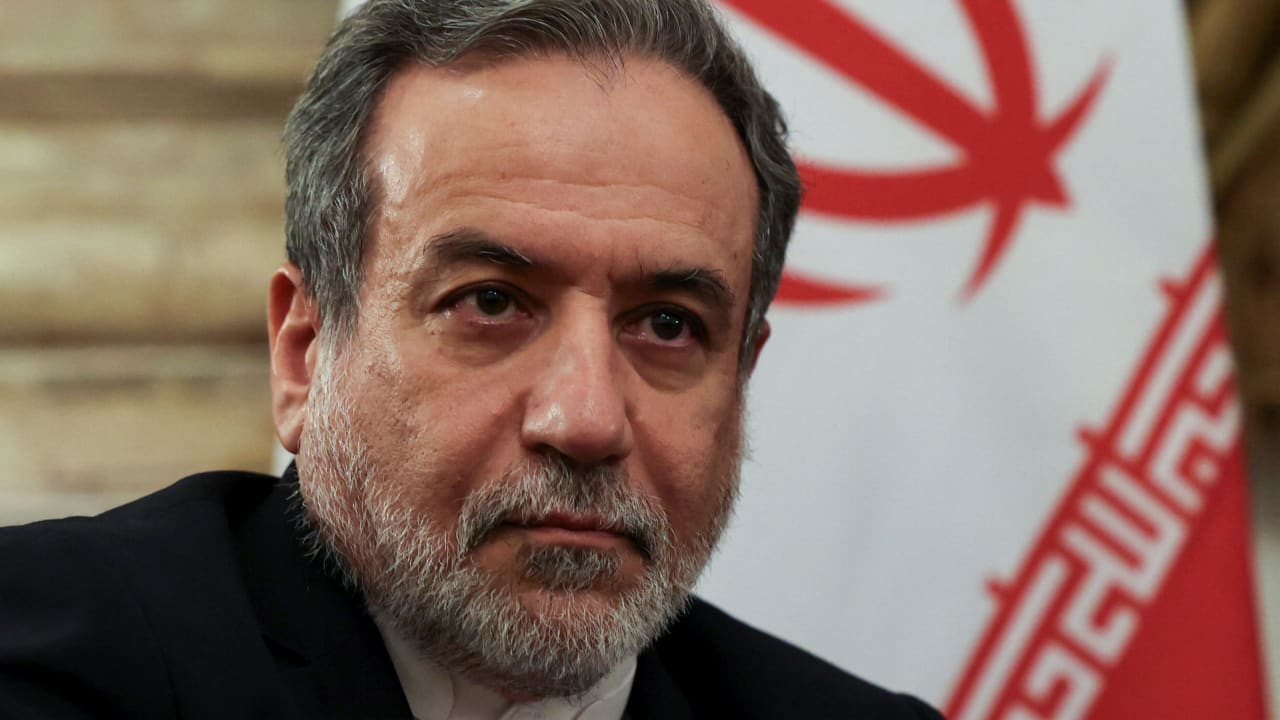 Iran's Foreign Minister Abbas Araghchi seen in Cairo, Egypt, September 9, 2025