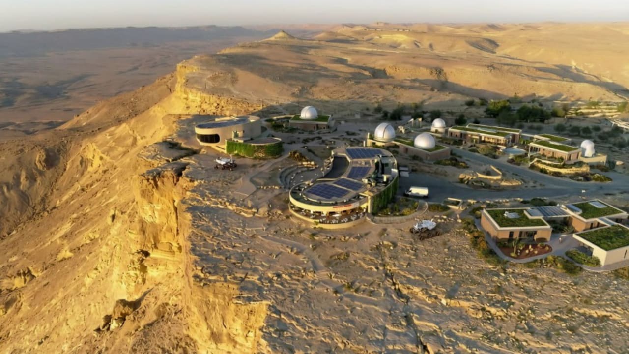 The initiative to turn Mitzpe Ramon into Israel’s “Space City”.