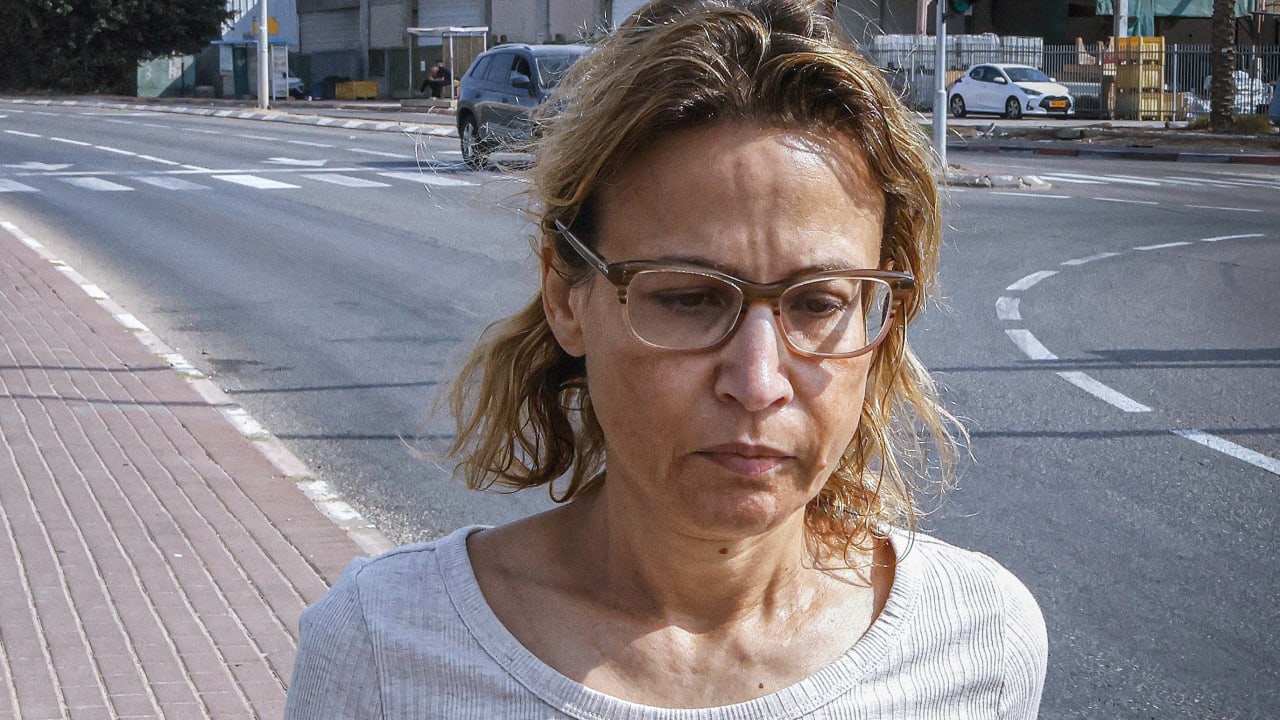 Former IDF Military Advocate-General Yifat Tomer-Yerushalmi is released to house arrest outside the Neve Tirtza Women’s Prison in Ramle, November 7, 2025