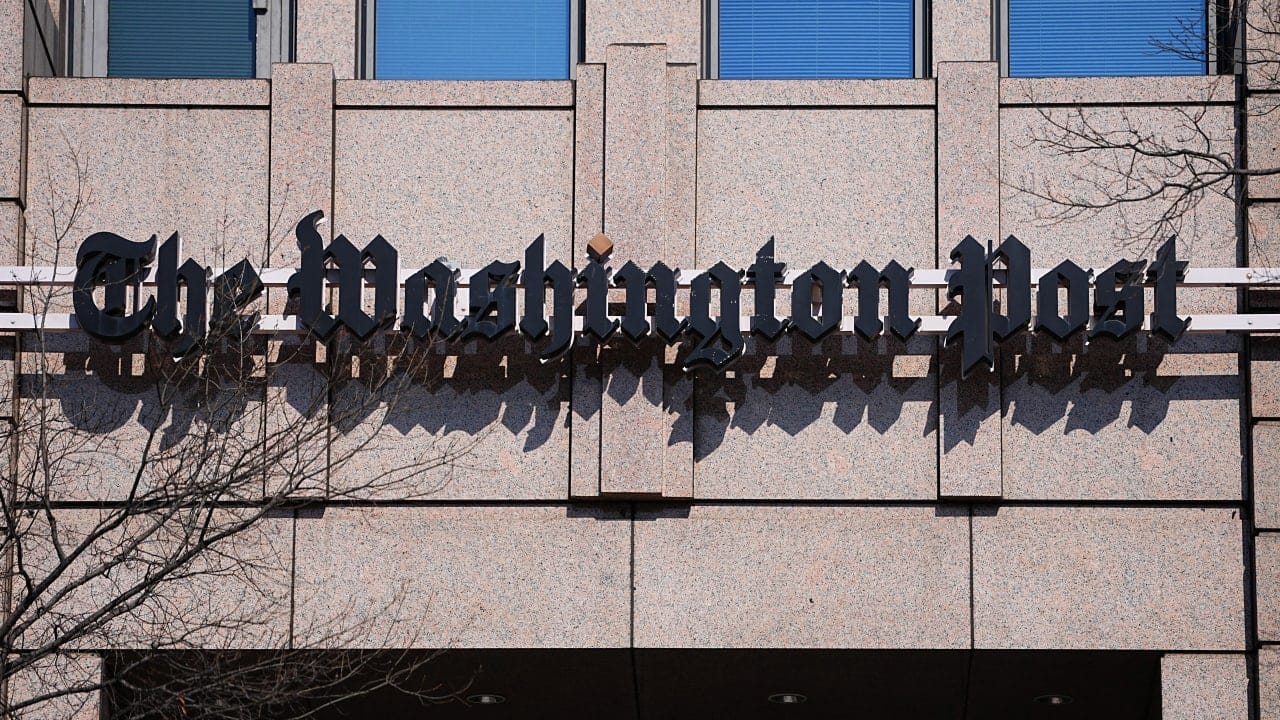 The Washington Post headquarters, pictured on February 4, 2026.