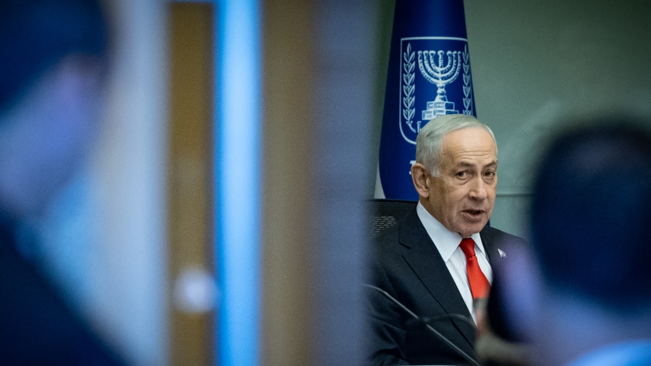 Prime Minister Benjamin Netanyahu attends a Defense and Foreign Affairs Committee meeting at the Knesset, in Jerusalem, February 5, 2026