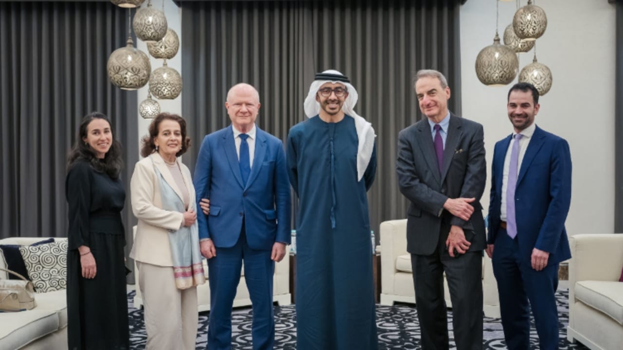 The United Arab Emirates’ Deputy Prime Minister and Foreign Affairs Minister Sheikh Abdullah bin Zayed Al Nahyan met with leaders of the American Jewish Committee, February 5, 2026.