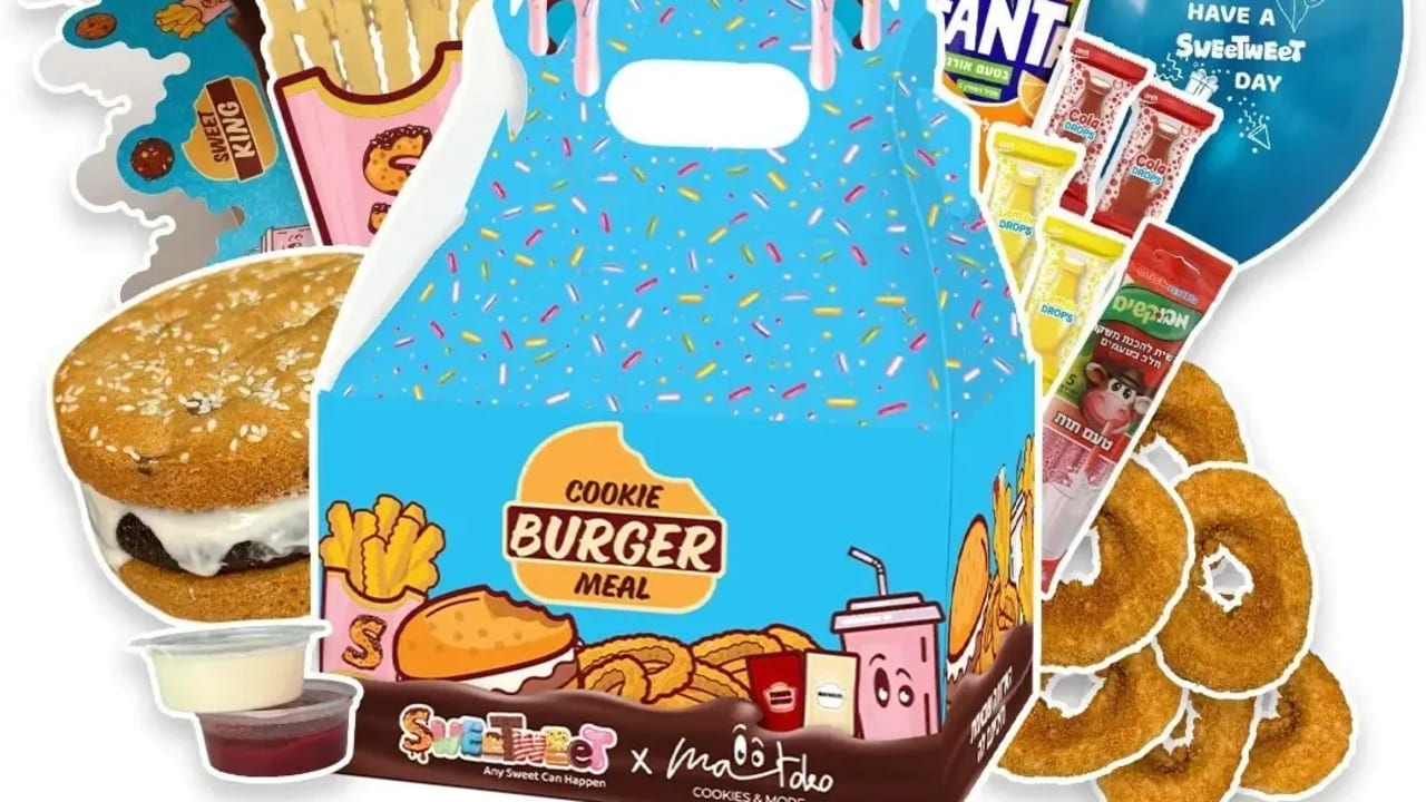 Hamburger meal, Sweetweet and Matoko