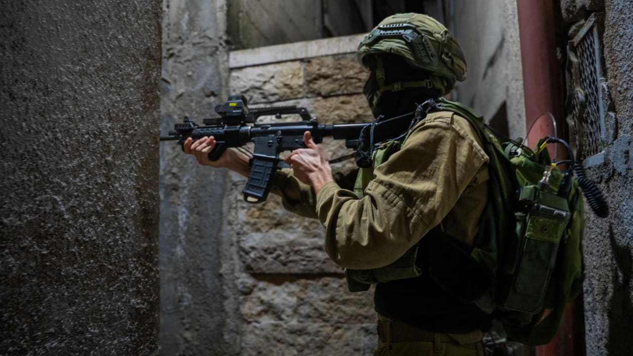 IDF arrests approximatly 60 wanted individuals across West Bank, seizing dozens of weapons
