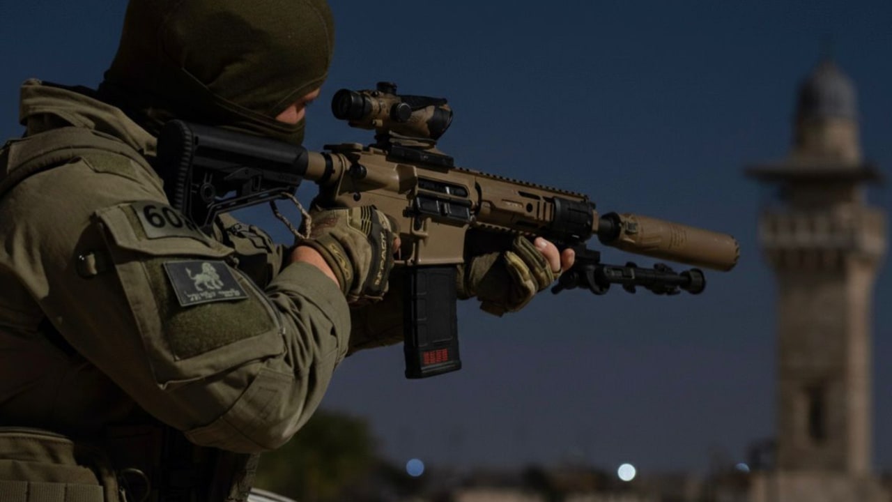 Border Police shoot aggressor throwing Molotov cocktail