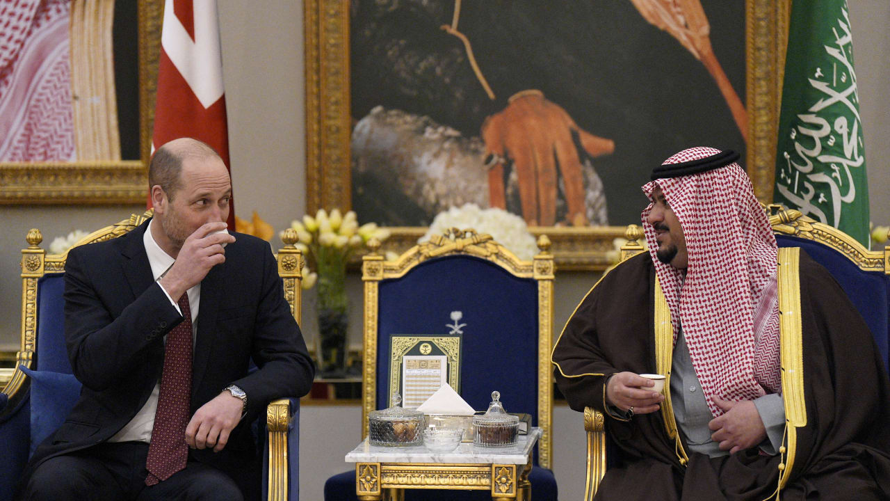 Britain’s Prince William deepens ties with Saudi Arabia during official visit