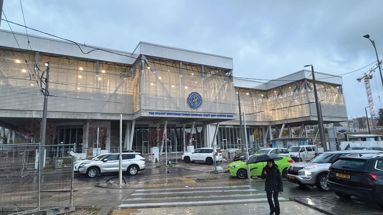 Jerusalem’s new indoor tennis complex serves all weather