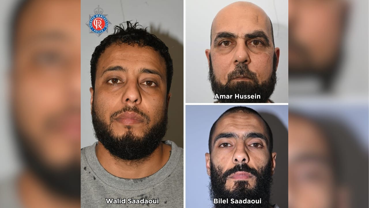 Walid Saadaoui, Bilel Saadaoui, and Amar Hussein were arrested and jailed for involvement in and knowledge of a terror plot to target the UK’s Jewish population. (photo credit: Greater Manchester Police) Walid Saadaoui, Bilel Saadaoui, and Amar Hussein were arrested and jailed for involvement in and knowledge of a terror plot to target the UK’s Jewish population. (photo credit: Greater Manchester Police)