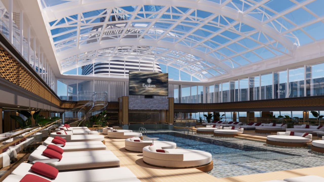 EXPLORA III – The Conservatory Pool & Bar.