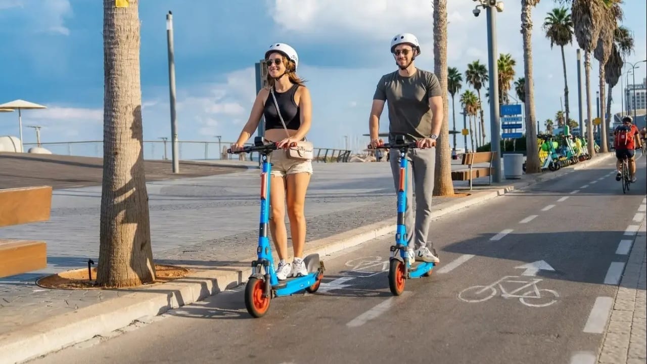 Half of the riders in Israel are aged 25–36, compared to a third worldwide.
