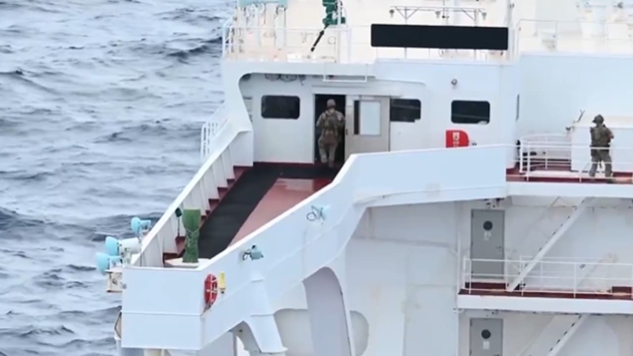 US intercepts Iran-linked oil tanker en route from Caribbean to Indian Ocean