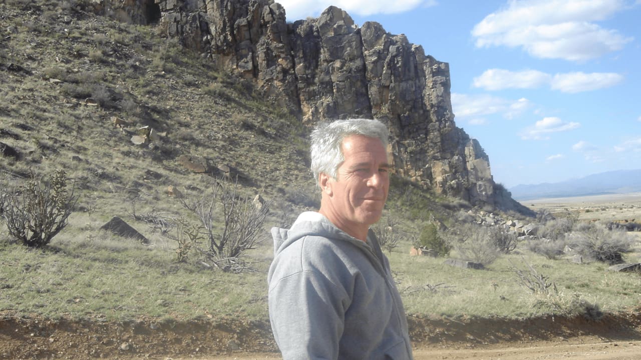 Jeffrey Epstein is seen in this image released by the Department of Justice in Washington, DC, US, on December 19, 2025 as part of a new trove of documents from its investigations into the late financier and convicted sex offender Jeffrey Epstein.