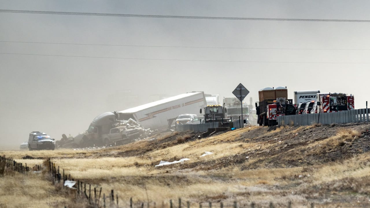Four killed, dozens injured in 30-car pileup accident in Colorado