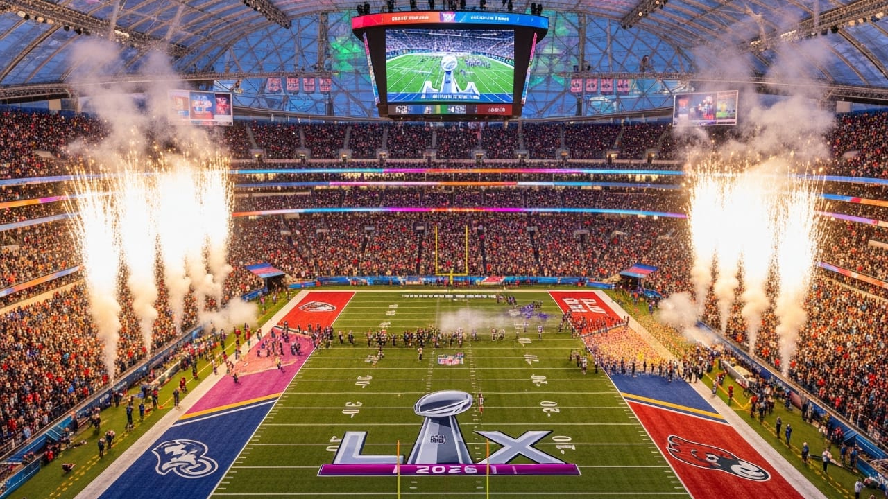 Superbowl 2026 (photo credit: Shutterstock AI)