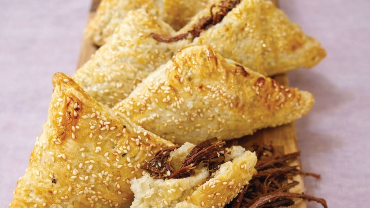 American Pulled Beef Hamantaschen