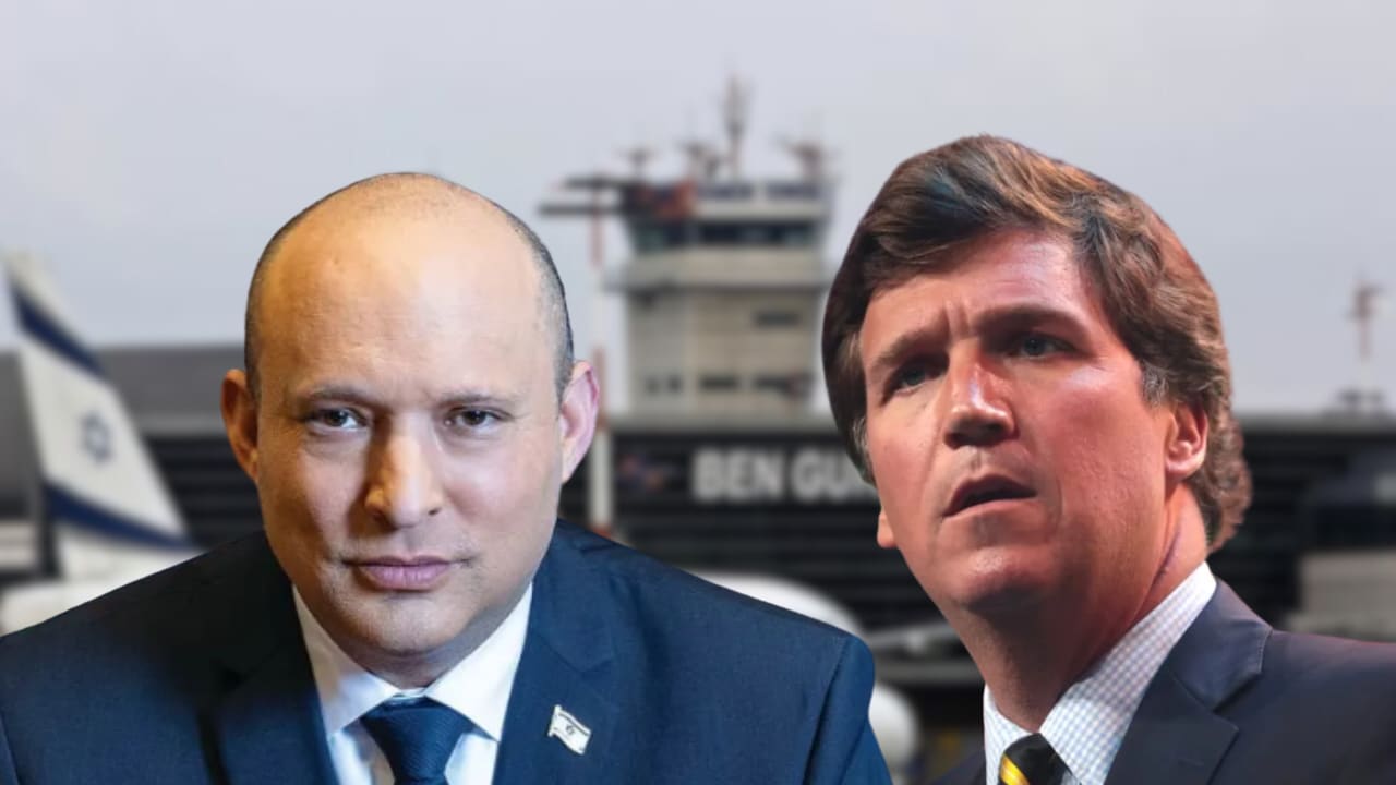 Bennett: 'Chickens***' Tucker Carlson landed in Israel, faked harassment, 'whined,' and left