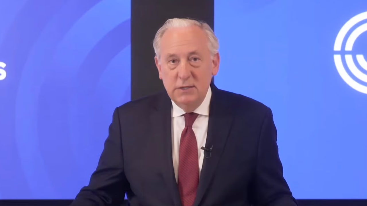 The president and CEO of the Jewish Federations of North America, Eric Fingerhut, gives the organization's first “State of the Jewish Union” address on Feb. 19, 2026. 