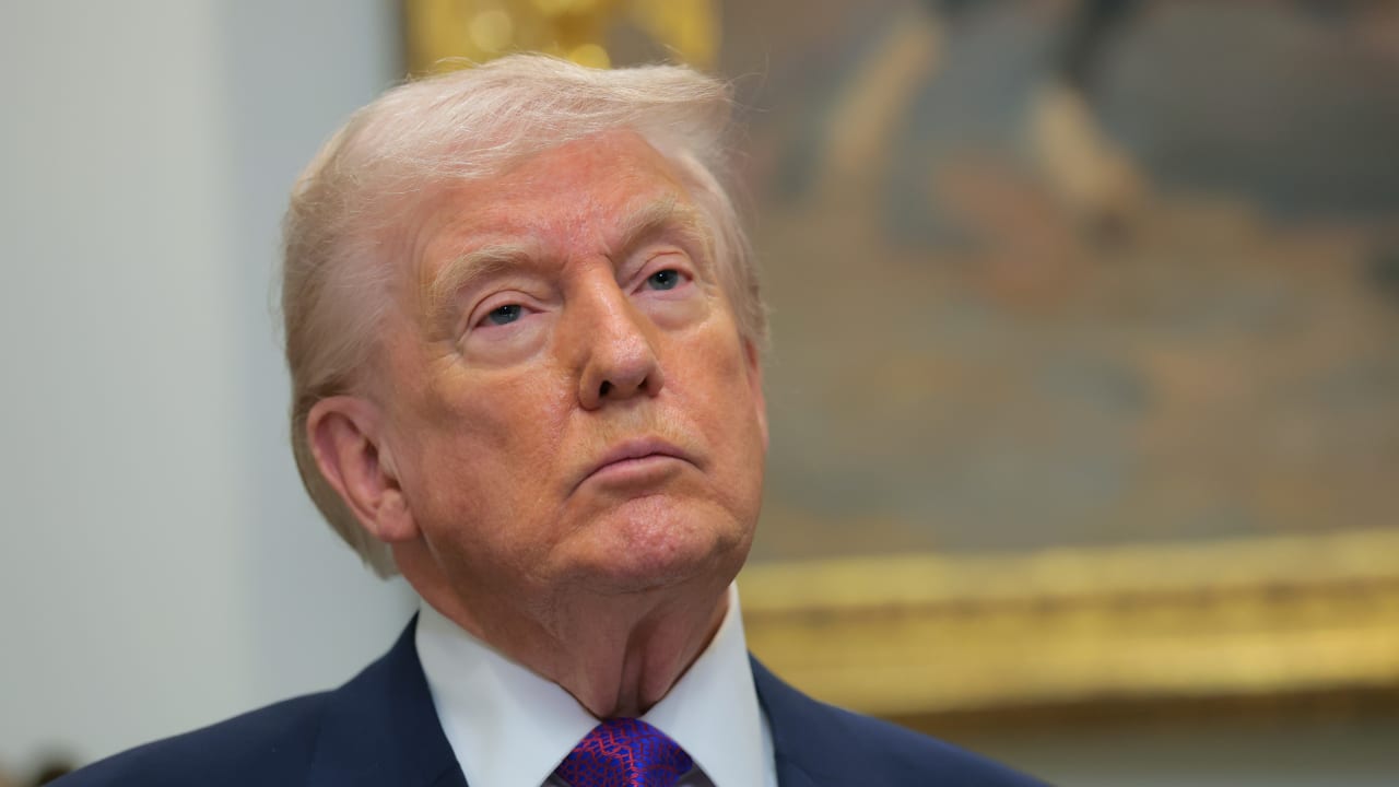 US President Donald Trump attends an event to announce a rollback of the 2009 Endangerment Finding in the Roosevelt Room at the White House on February 12, 2026 in Washington, DC.